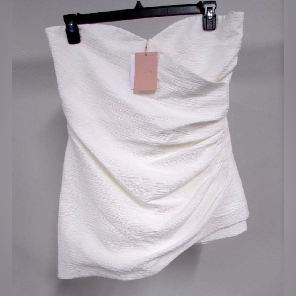 Alexis strapless Romper size XL